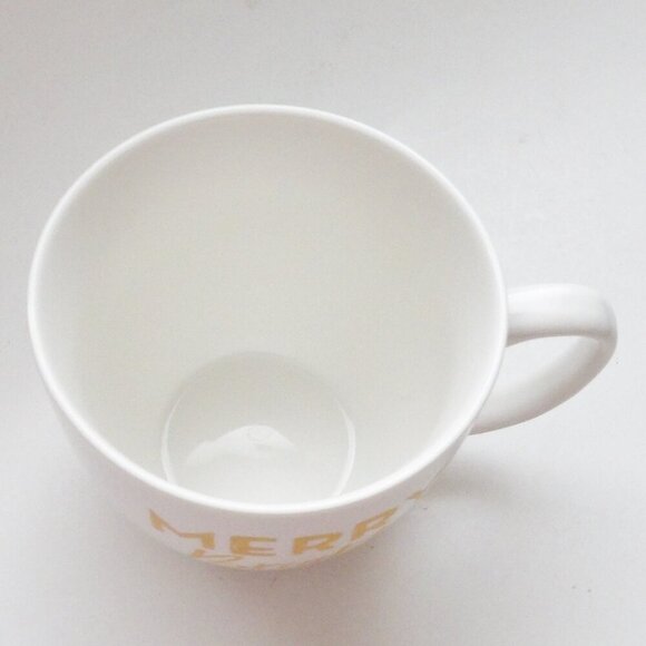 Starbucks 2016 Christmas Coffee Mug MERRY BRIGHT JOLLY Large 20 Oz. Size - Picture 5 of 7